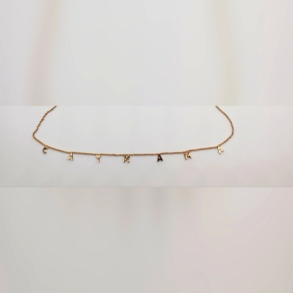 LOFT CATMAMA Gold tone necklace - Picture 1 of 4